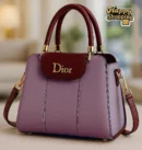 Women's PU Leather Plain Shoulder Bag