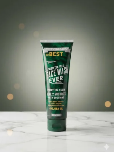 JUST FOR MEN Purifying Neem Tea Tree Face Wash