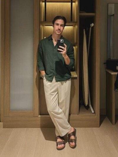 Relaxed Fit Trouser in Golden Wheat for Style and Ultimate Comfort