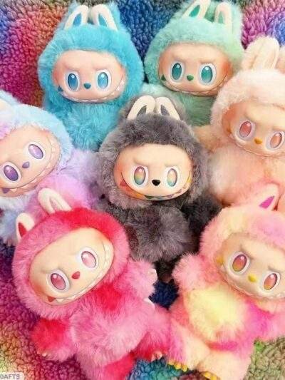 Labubu Doll Plush Toy & Keychain