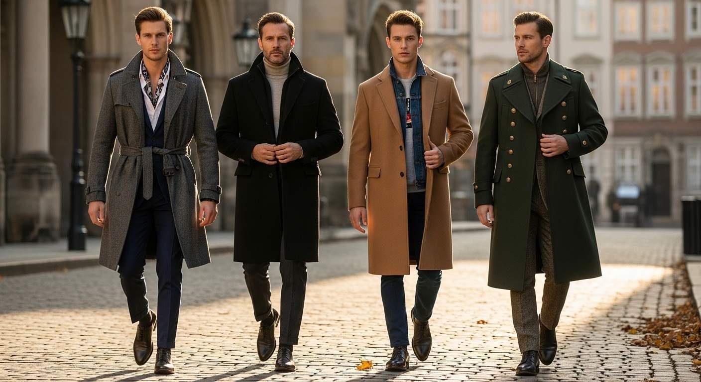 Men’s Long Coat Fashion