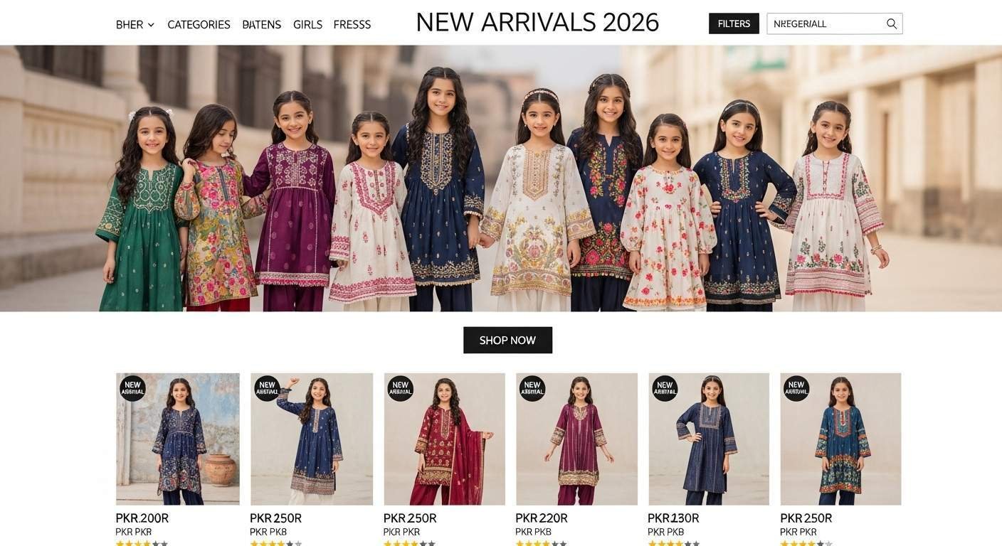 Girls Dresses in Pakistan
